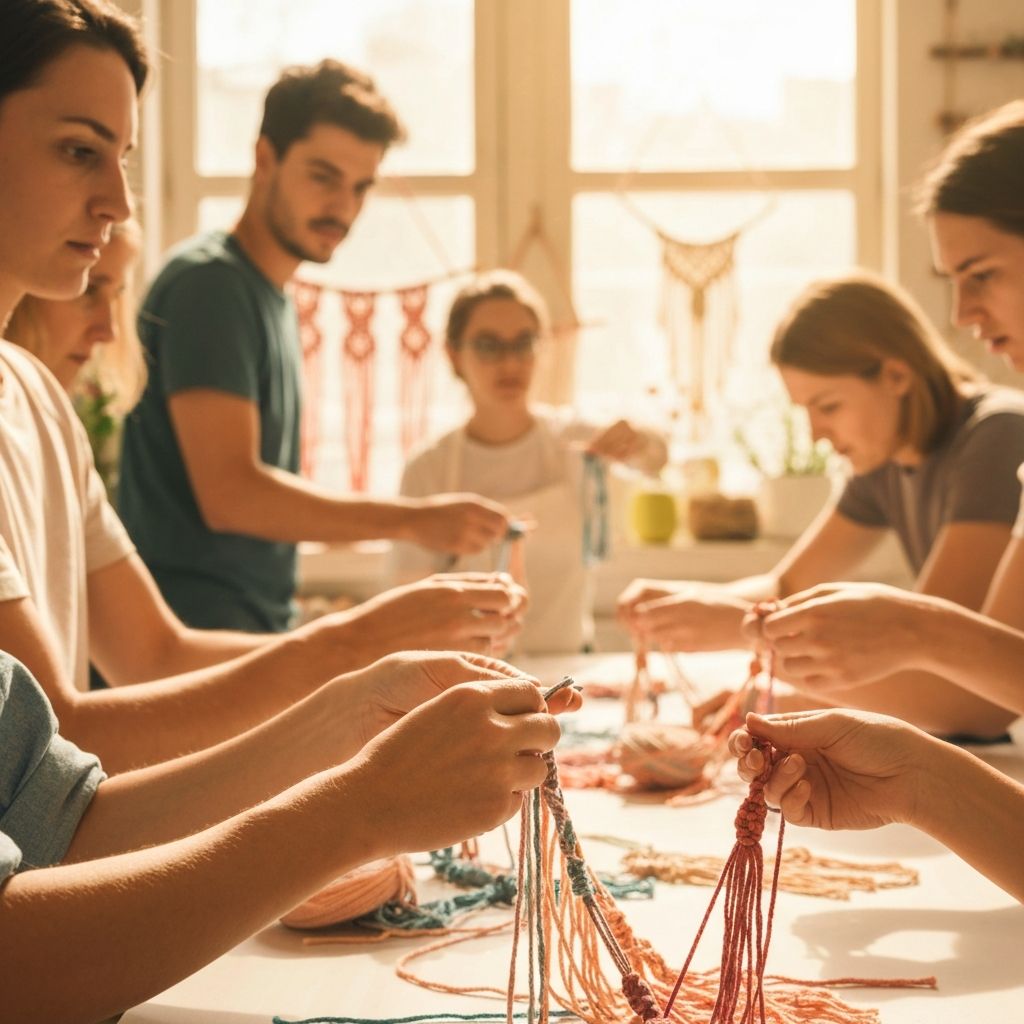 Мастер завязывает узлы