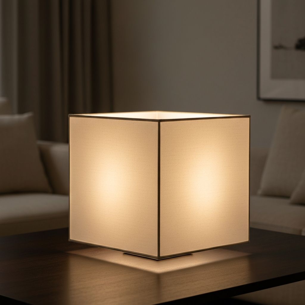 Минималистичный макраме абажур