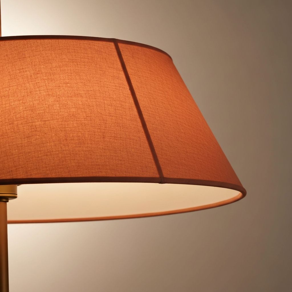 Терракотовый абажур в итальянском стиле